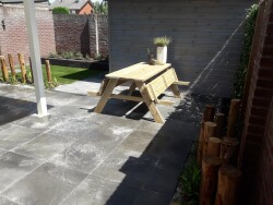 renovatie kleine achtertuin