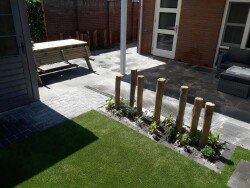 renovatie kleine achtertuin