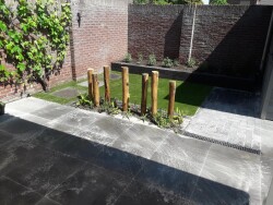 renovatie kleine achtertuin